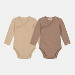 Bundel wikkelrompers lange mouw