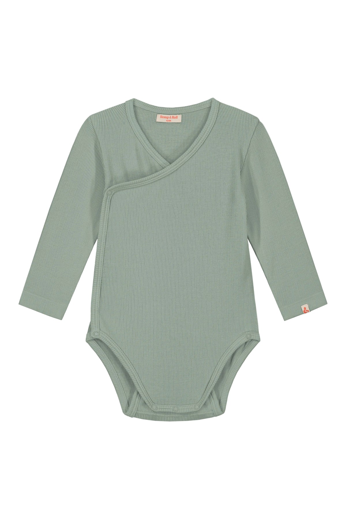 Fold-over long sleeve | Sage – Romp & Roll